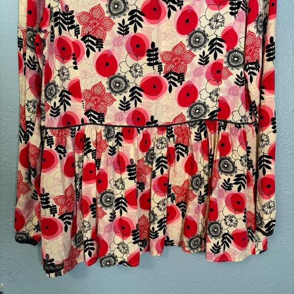 Matilda Jane Red and Cream Floral Blouse - Picture 10 of 13